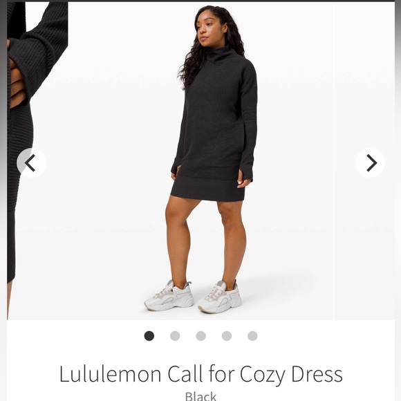 lululemon athletica Dresses & Skirts - New - with tags Lululemon Call for Cozy Dress - offers are welcome